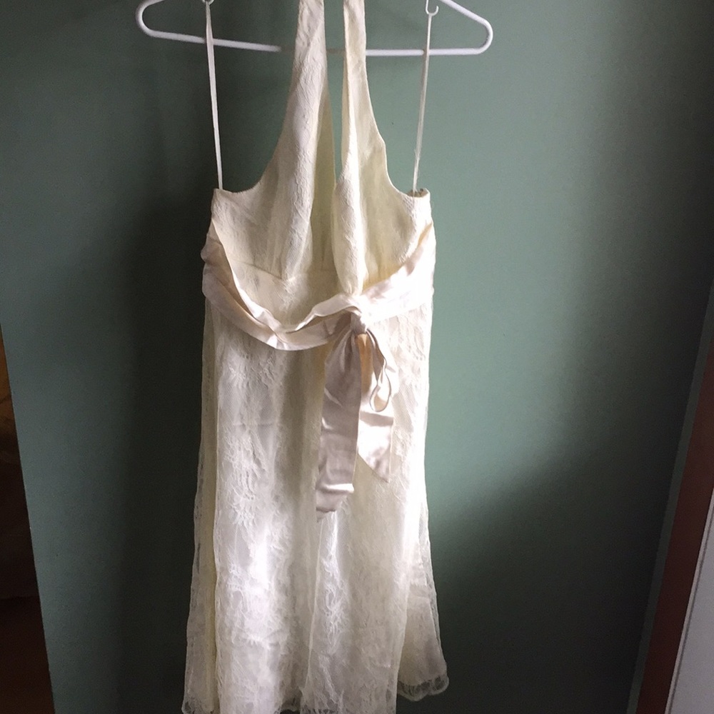 Jones New York cream/off white lace dress
